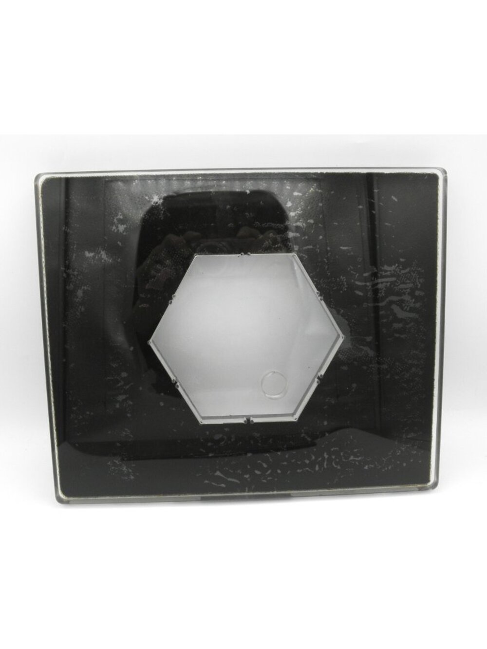 AccuCut Jumbo Acrylic Hexagon #1 Clear Cuts Die  -  11 3/4"x 9 3/4"x 1"